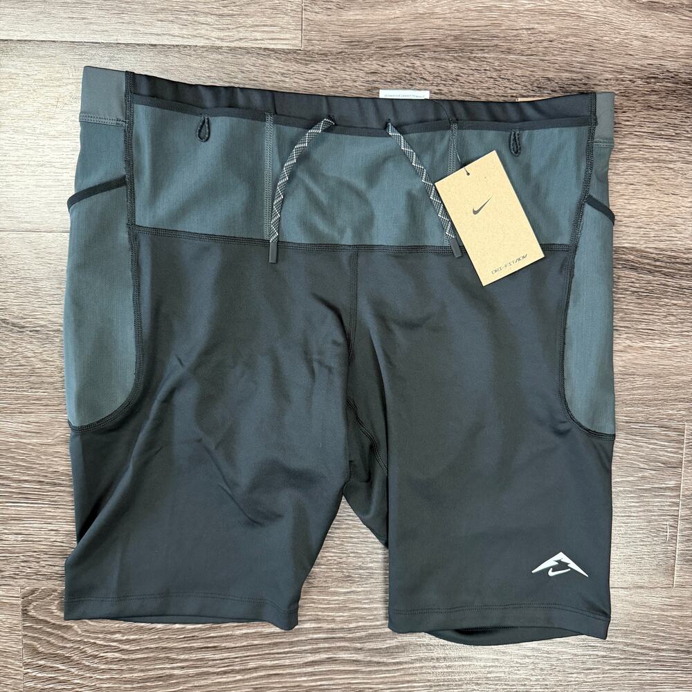 Nike Trail Lava Loops Dri-FIT ADV Half Tights Black Men's XL NWT HJ4170-010